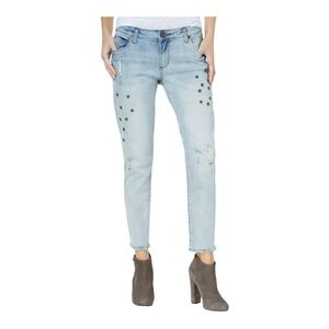 STS Blue Taylor Straight Leg Star Studded Jeans Size 29 NWOT